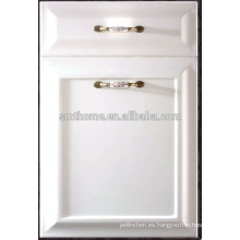 Puerta de armario de cocina a prueba de humedad de PVC MDF